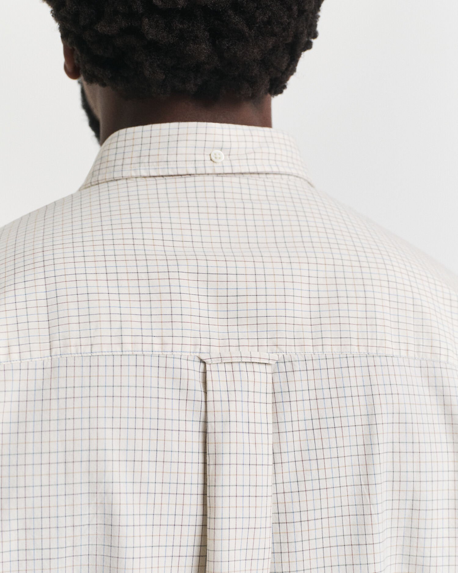 Camisa Oxford Luxury com padrão de xadrez oversized fit