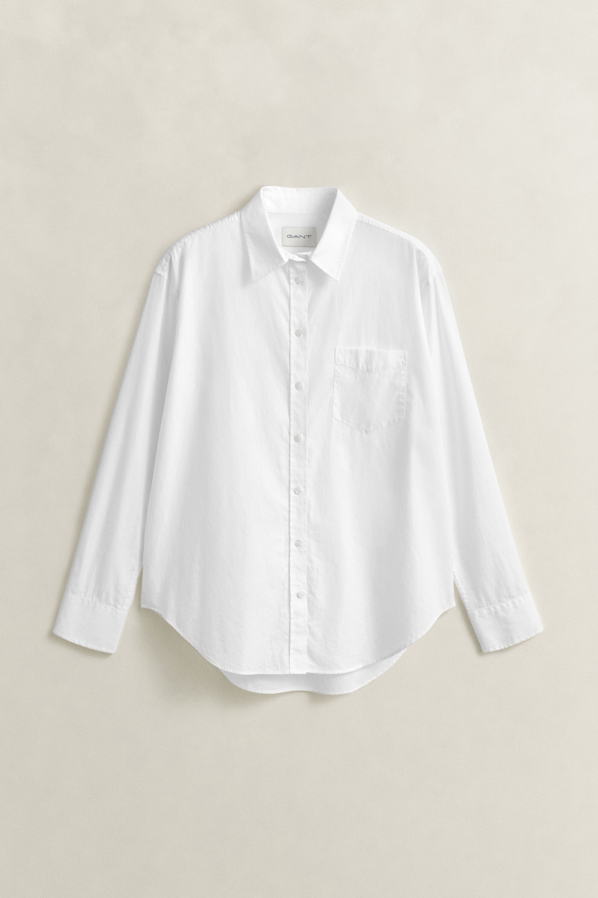 Camisa em popelina Classic relaxed fit