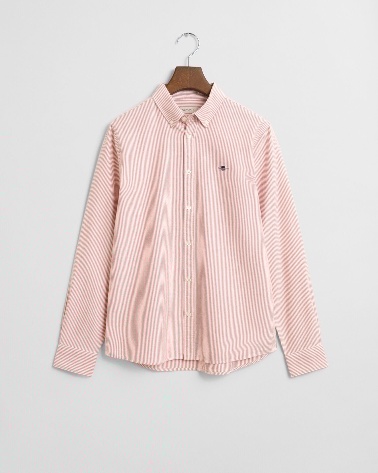 Camisa Oxford às riscas Teens