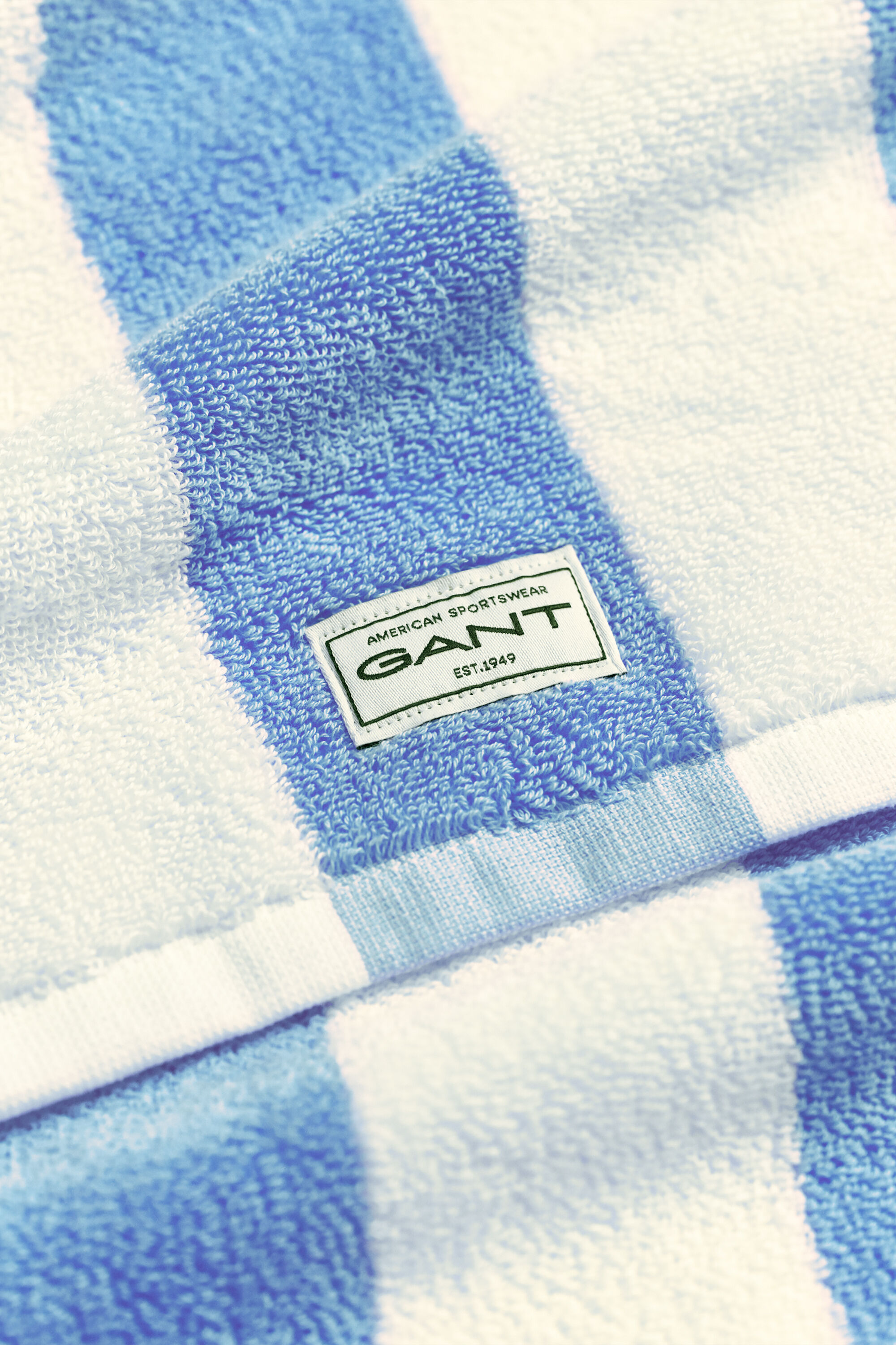 Toalha às riscas 70x140