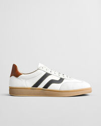 Ténis em pele e camurça Cuzmo