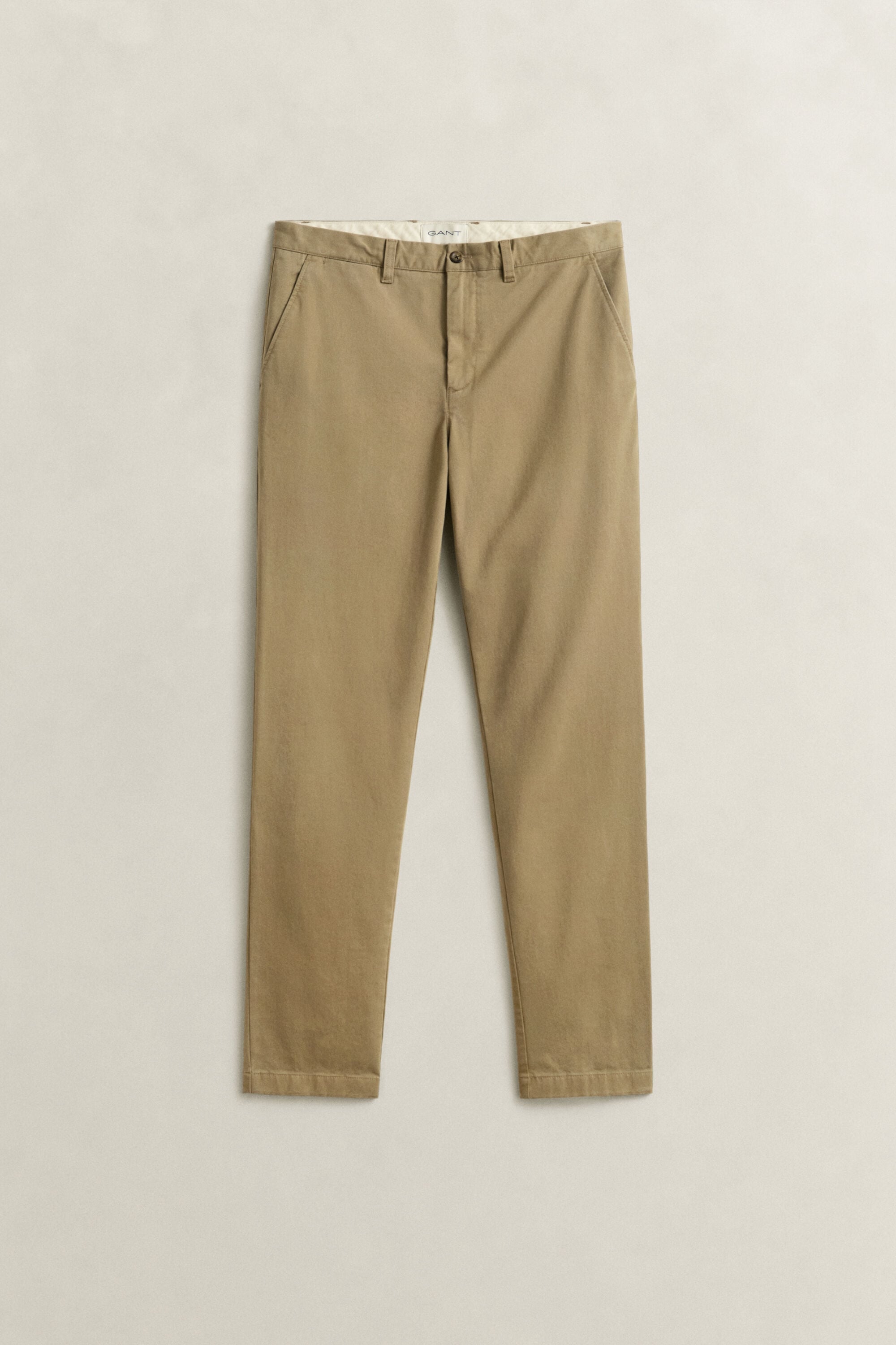 Calças chino confortáveis slim fit