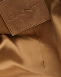 Blusão bomber em camurça