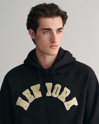 Sweatshirt com capuz New York