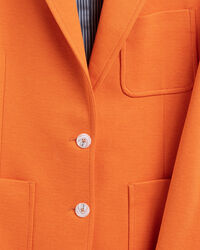 Blazer em jersey mesclado regular fit