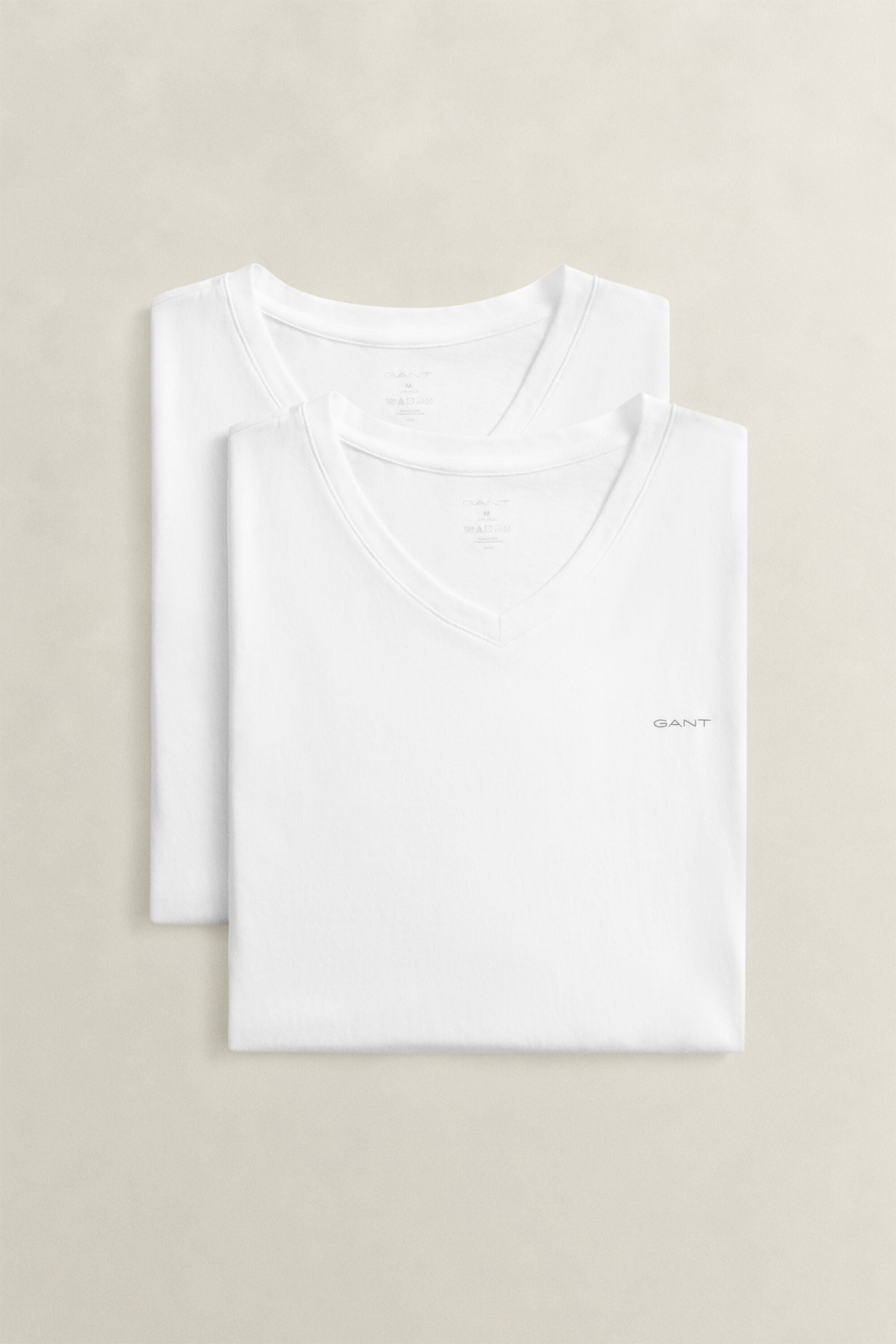 Pack de duas t-shirts com decote em V