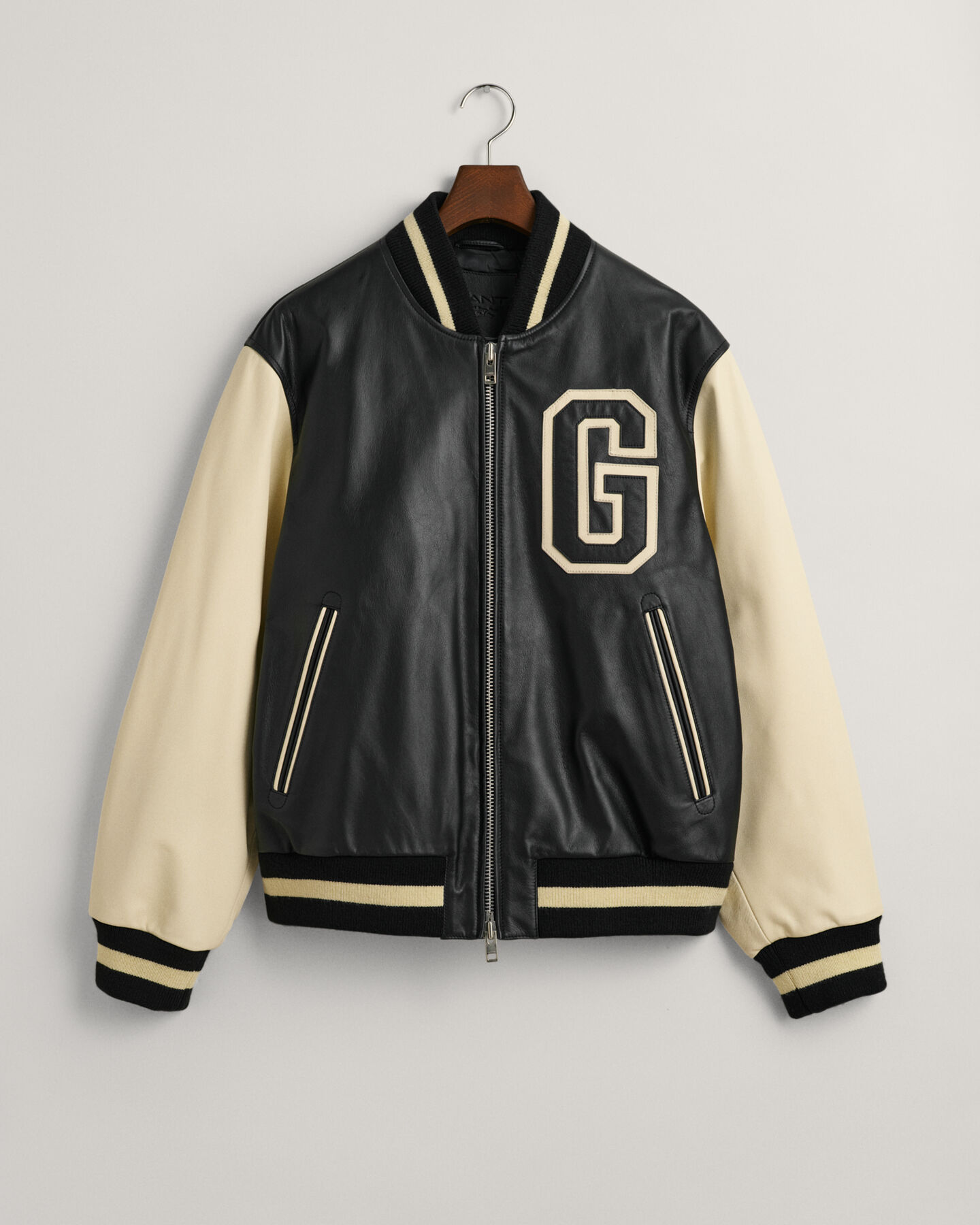 GANT Varsity Jacket em pele