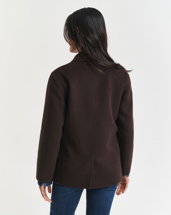 Blazer Club cosido à mão regular fit