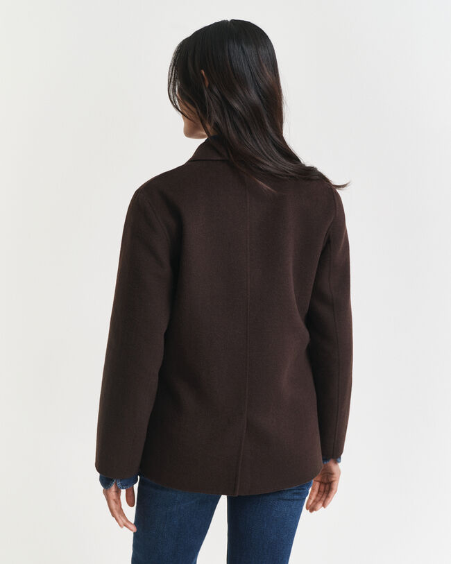 Blazer Club cosido à mão regular fit