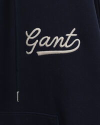 Sweatshirt com capuz e bloco de cor