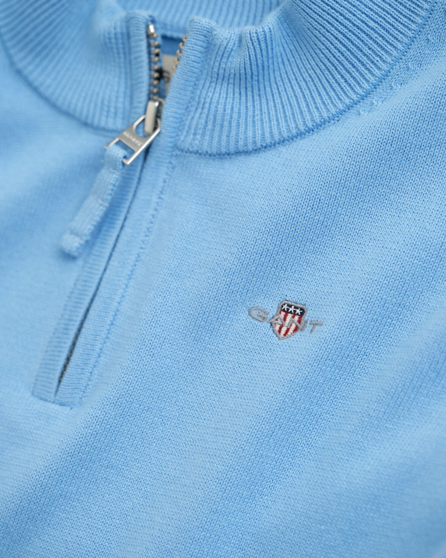 Camisola de malha com meio fecho em algodão Shield Kids