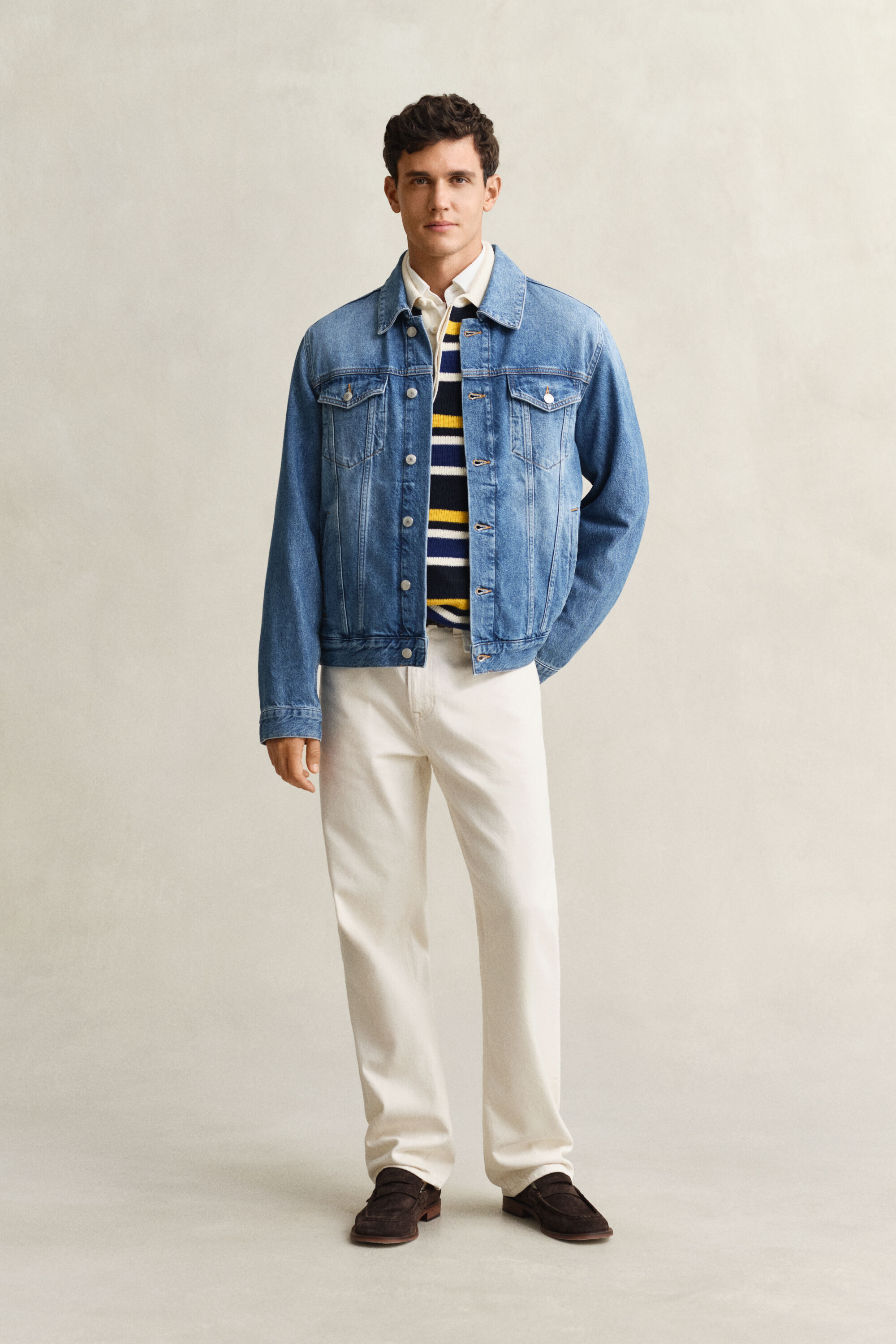 Casaco de ganga Trucker