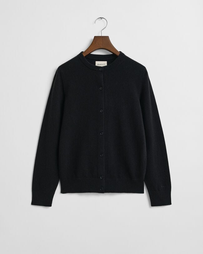 Casaco de malha em lã extrafina