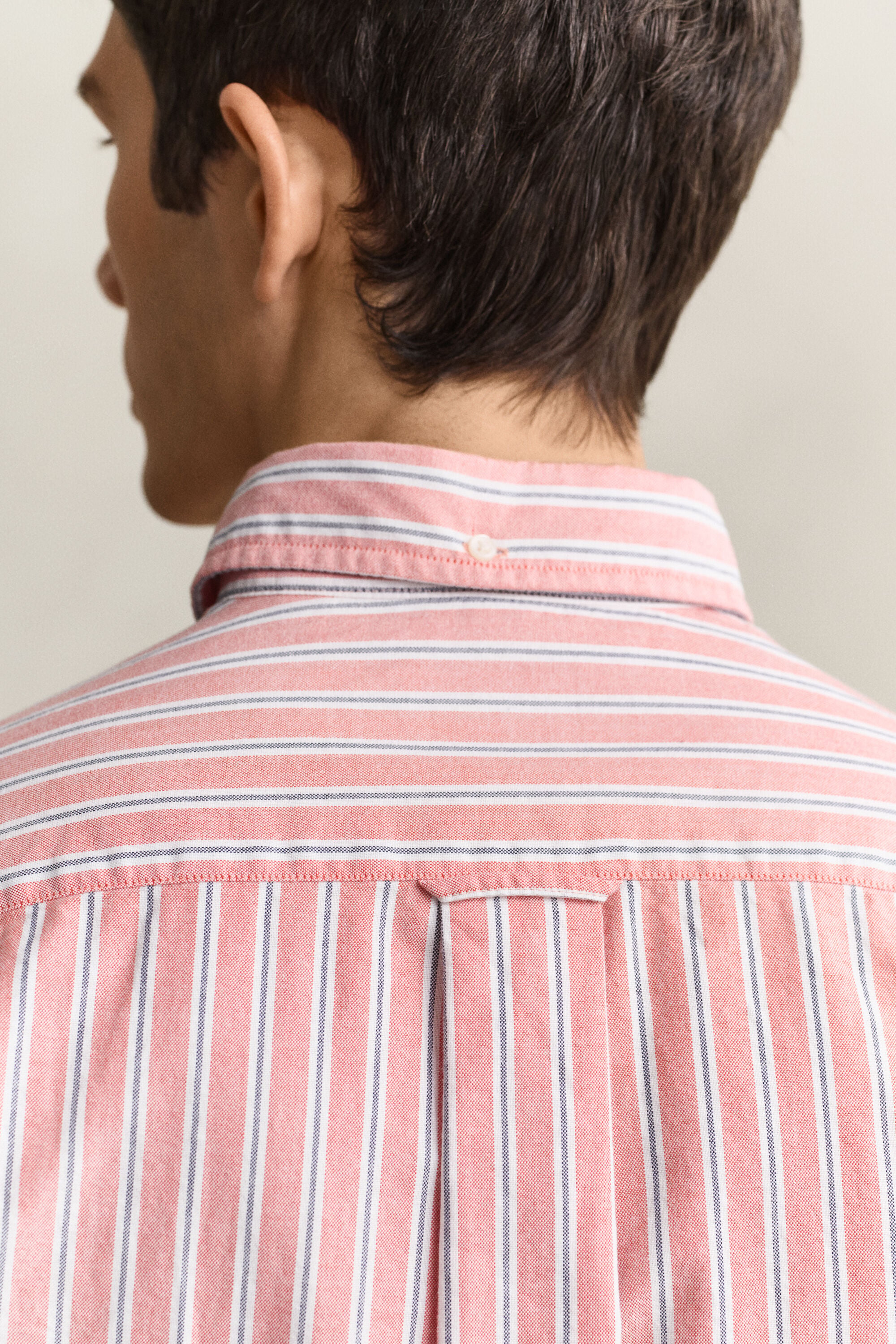 Camisa Oxford às riscas Classic