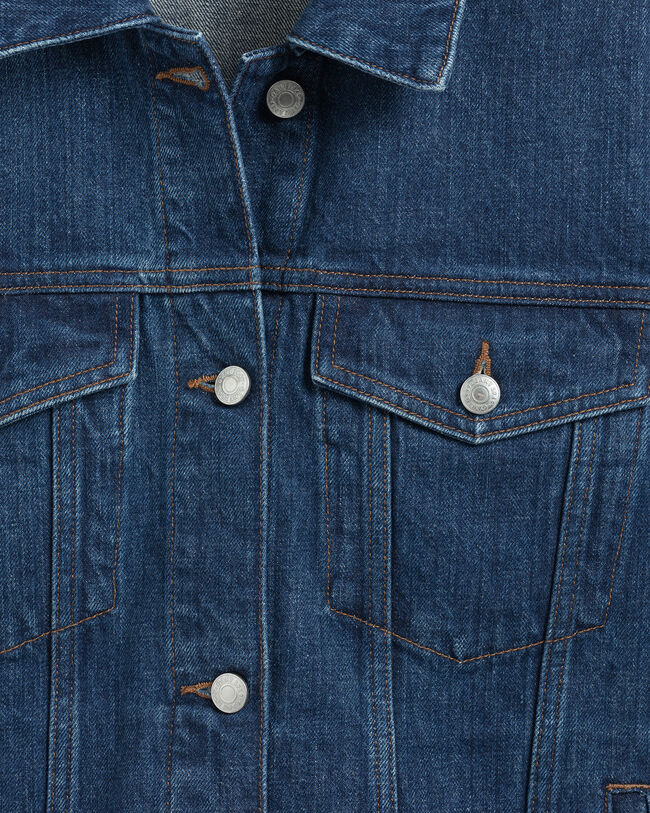 Casaco de ganga oversized