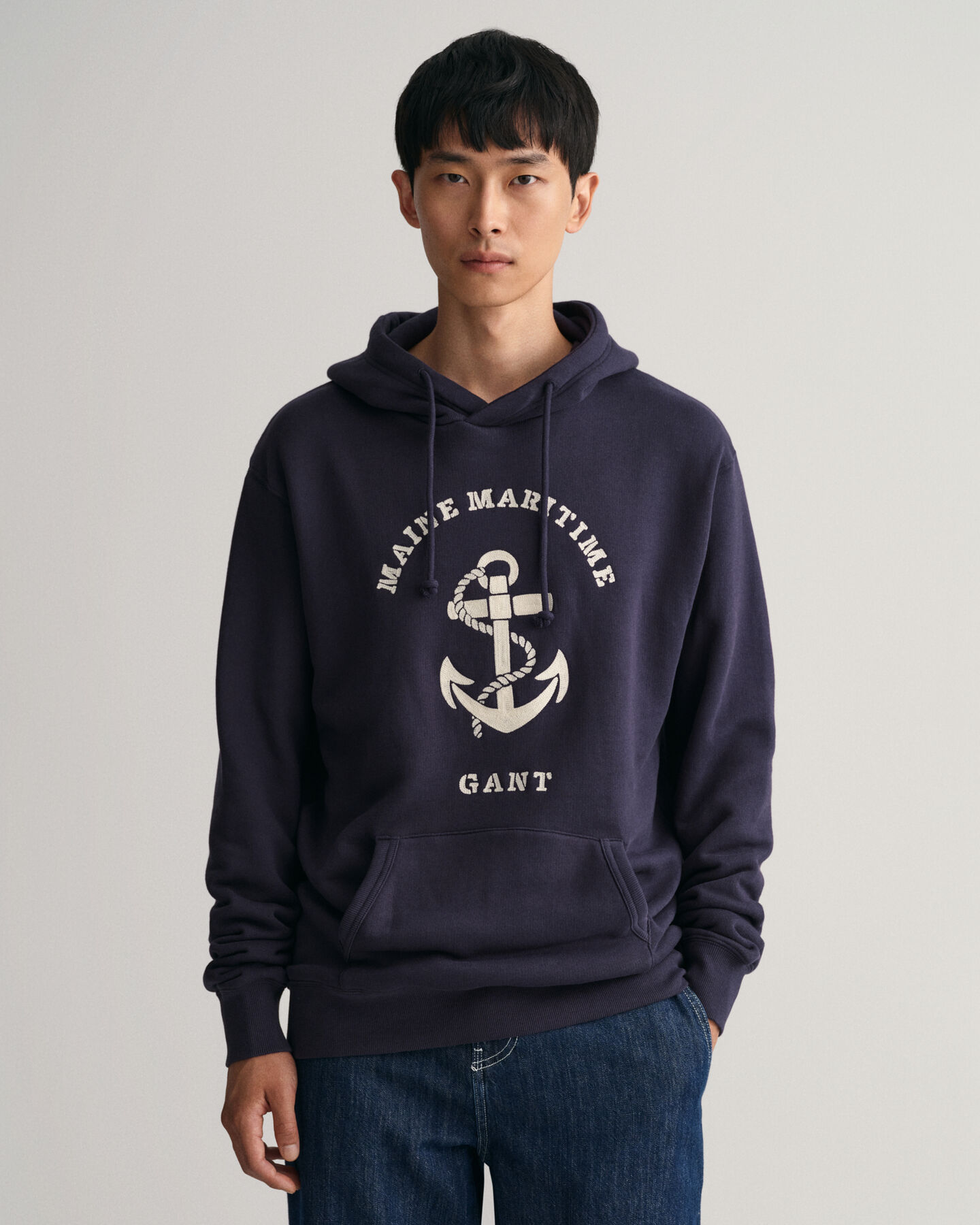 Sweatshirt com capuz Maritime