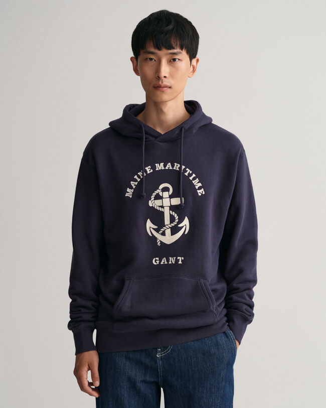 Sweatshirt com capuz Maritime