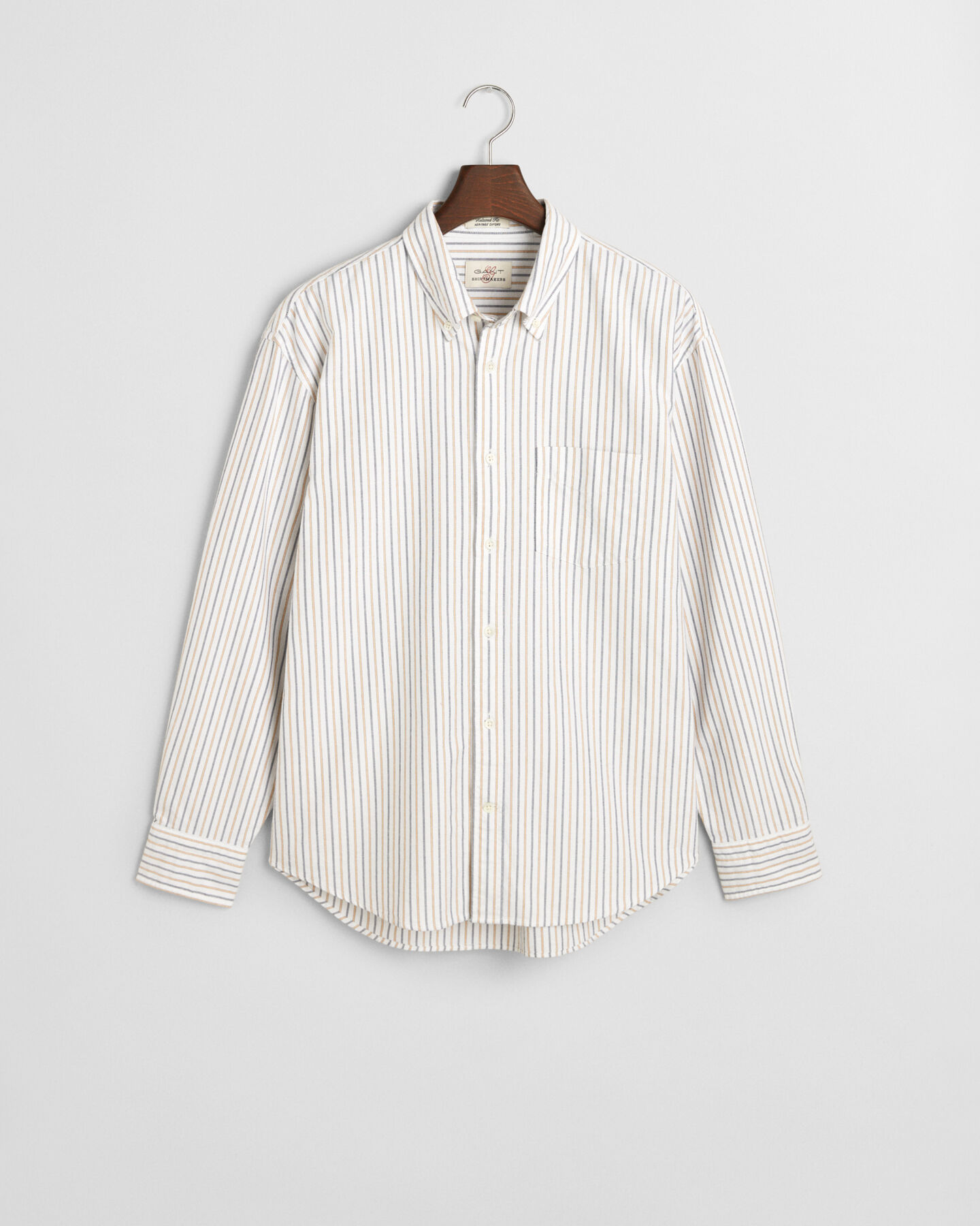 Camisa Oxford Heritage &agrave;s riscas relaxed fit