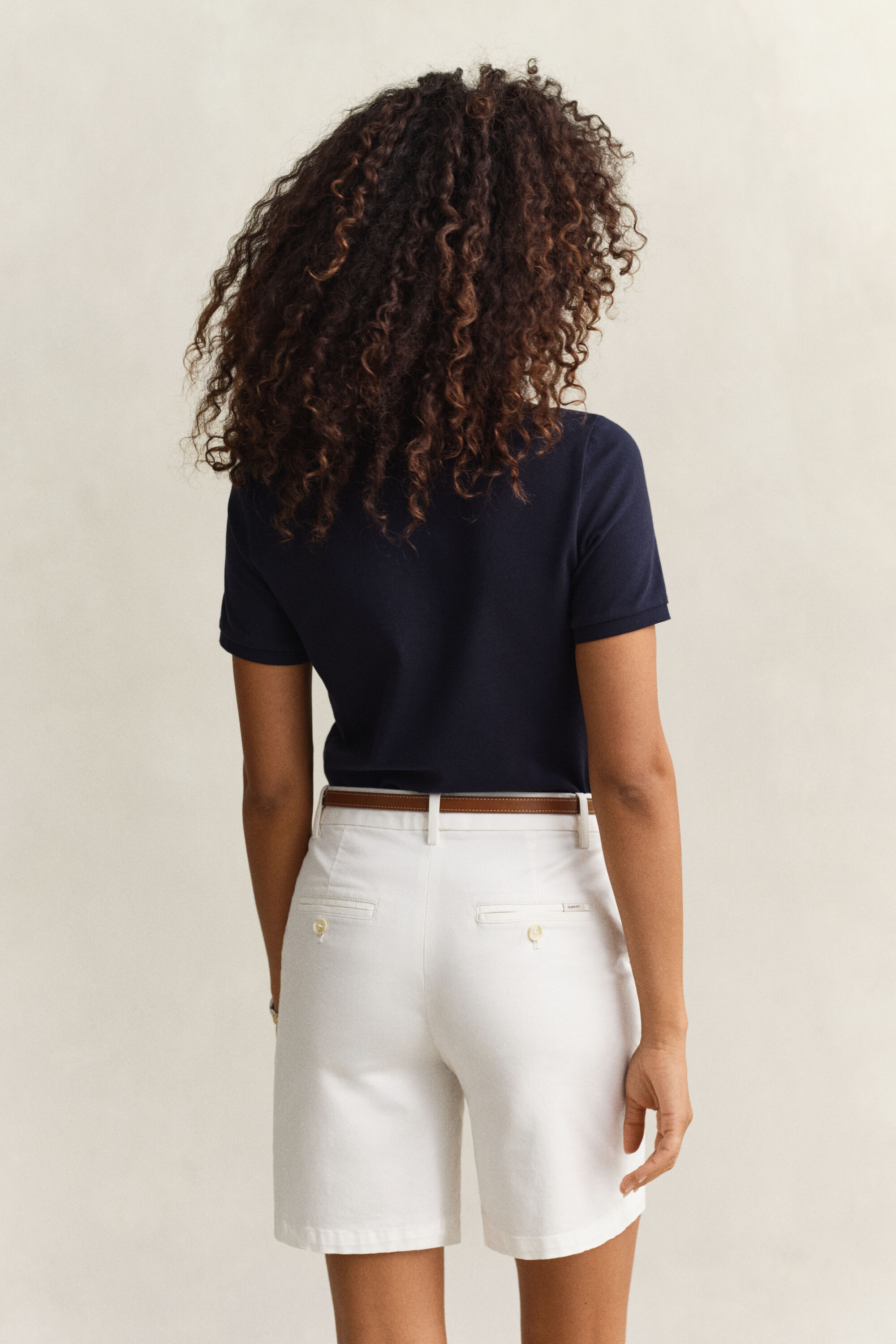 Polo em algodão piqué contrastante