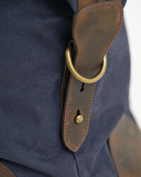 Saco em algodão com acabamento encerado