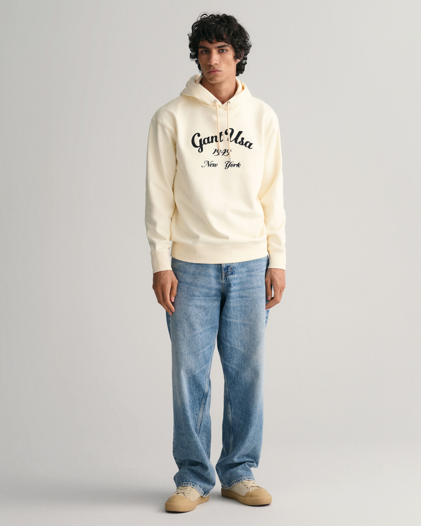 Sweatshirt com capuz Script Graphic