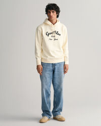 Sweatshirt com capuz Script Graphic