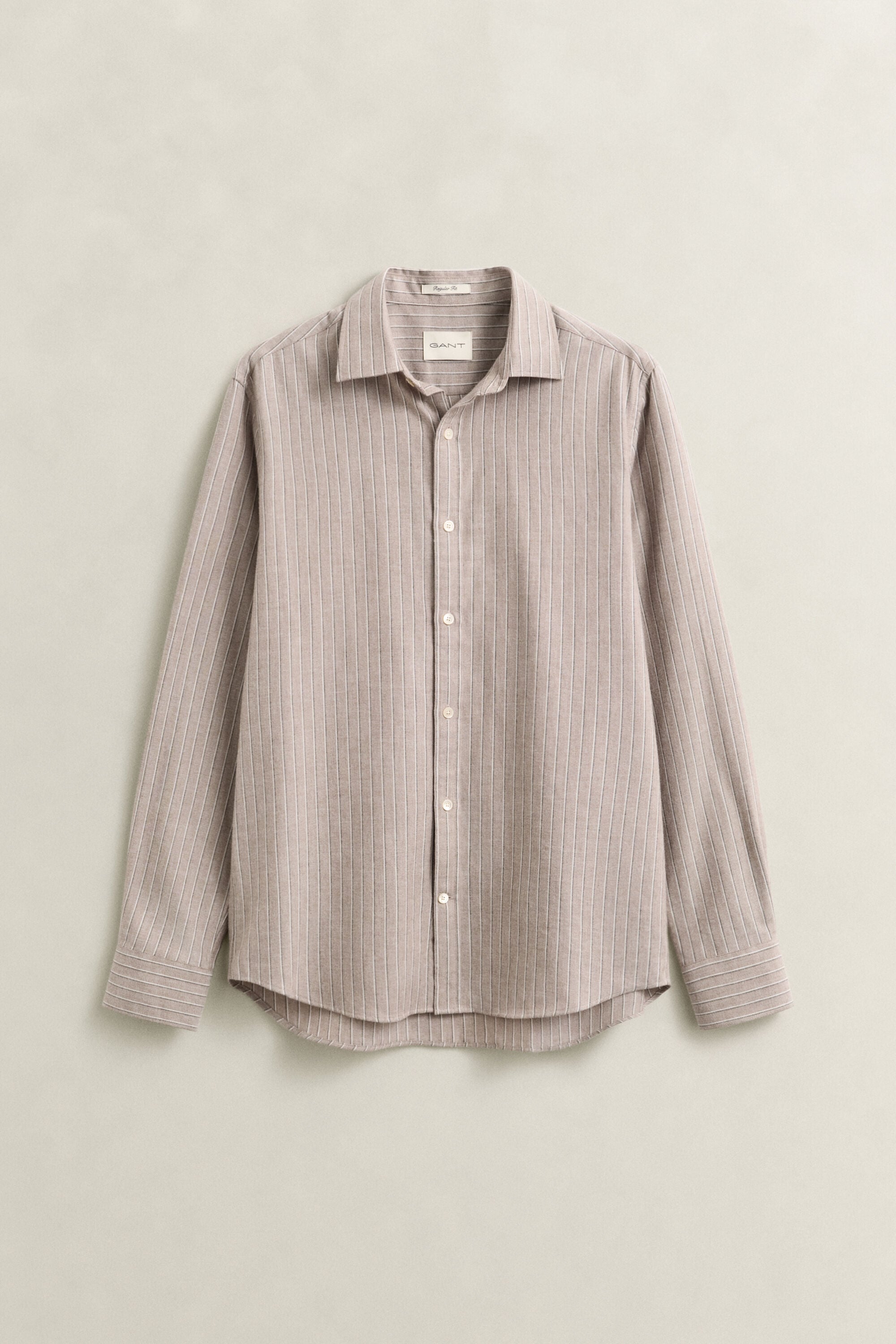 Camisa de flanela às riscas Mélange