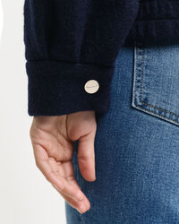 Casaco em lã Harrington