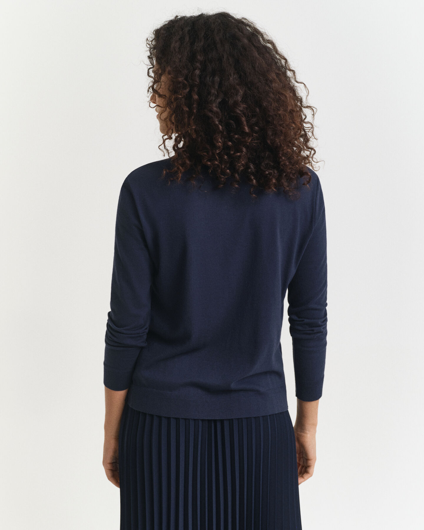 Polo de mangas compridas com botões