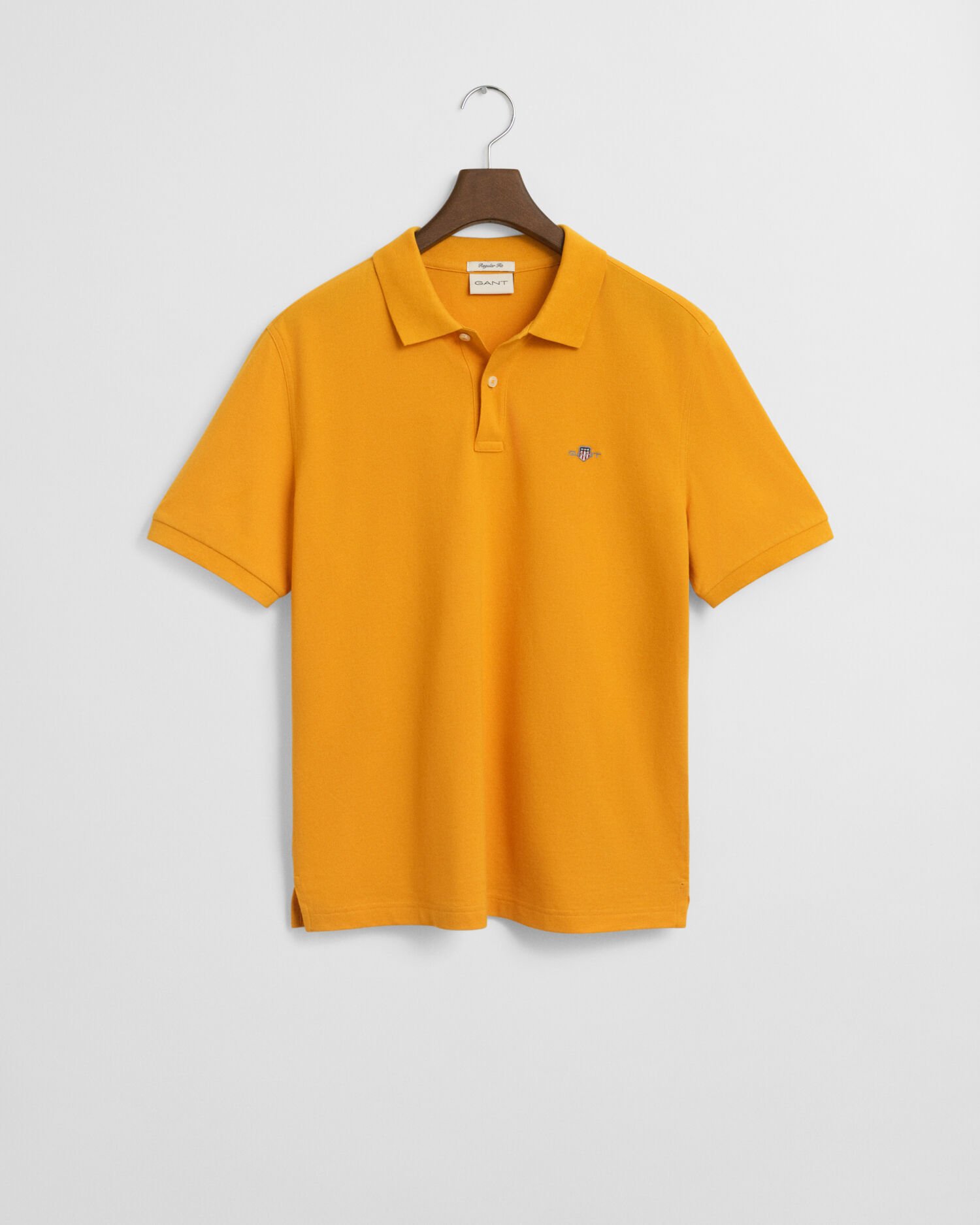 Polo em algodão piqué Shield regular fit