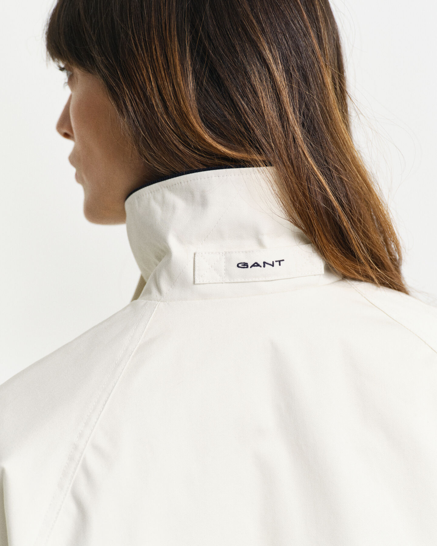 Casaco Sailing com colarinho Contrast