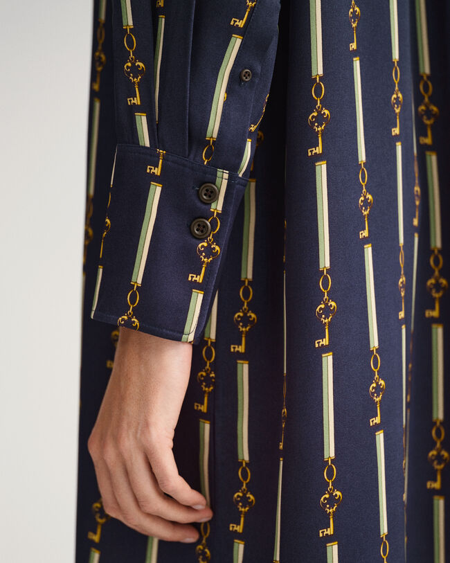 Vestido-camisa American Luxe