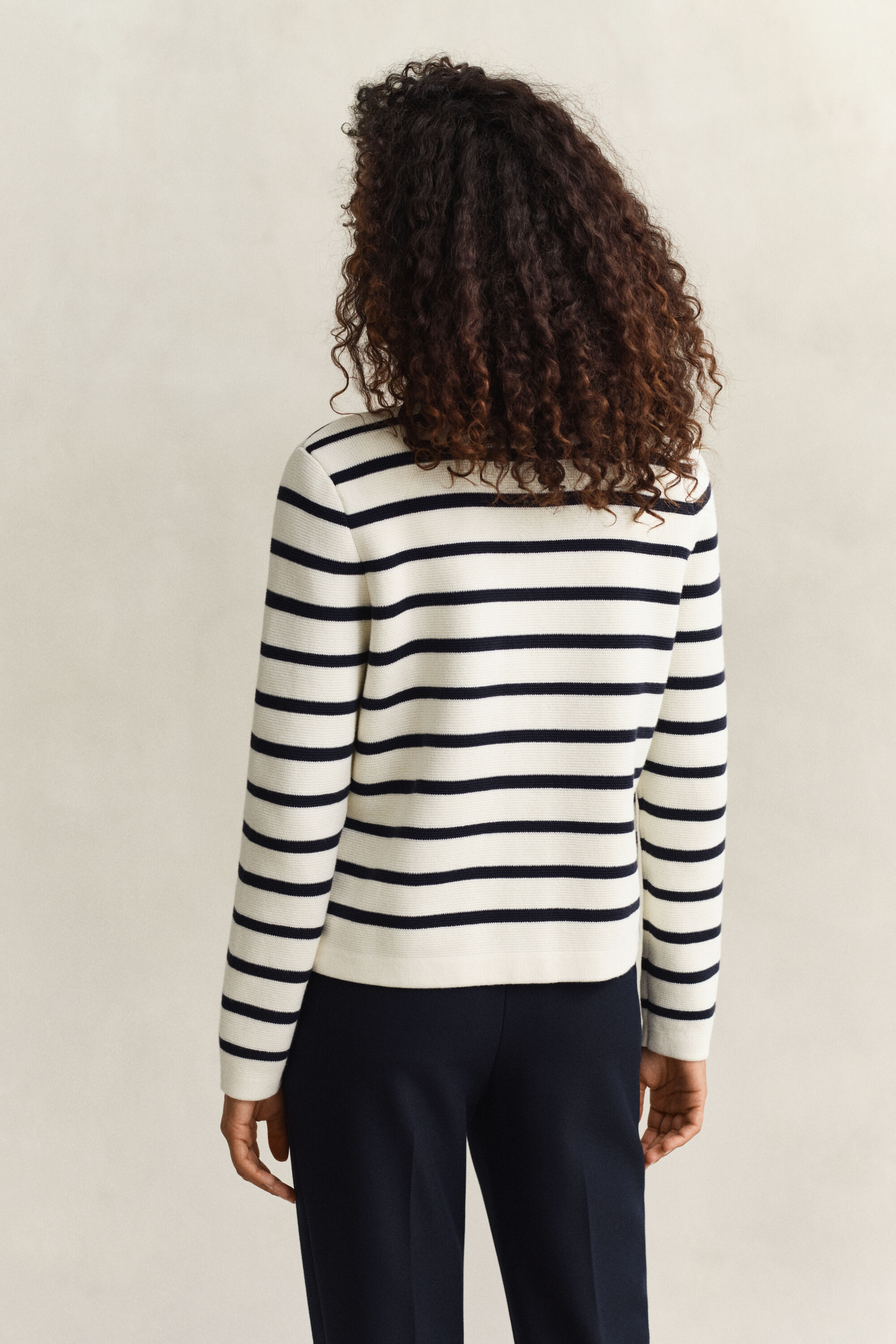 Casaco de malha em algodão