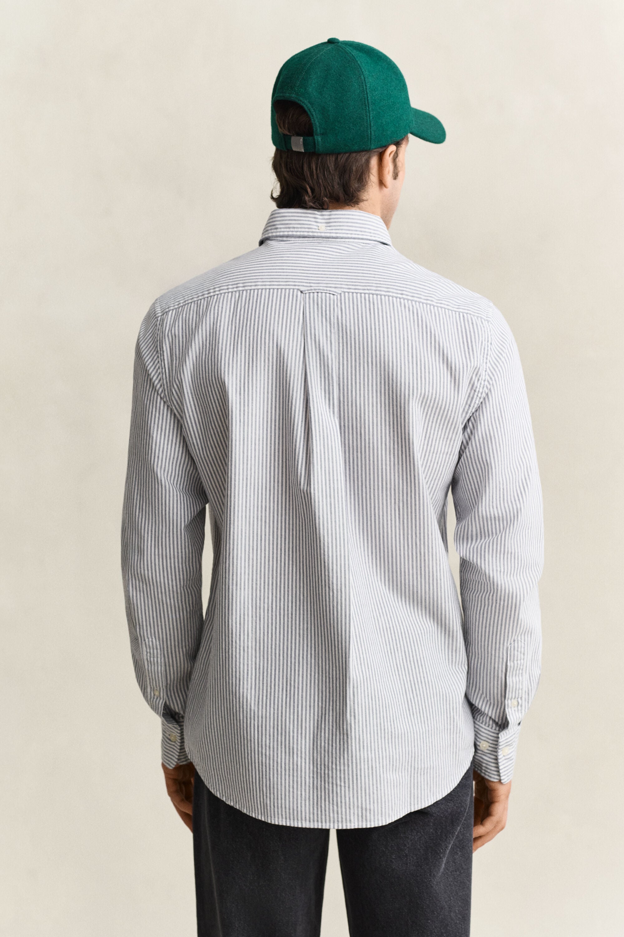 Camisa Oxford às riscas Classic regular fit