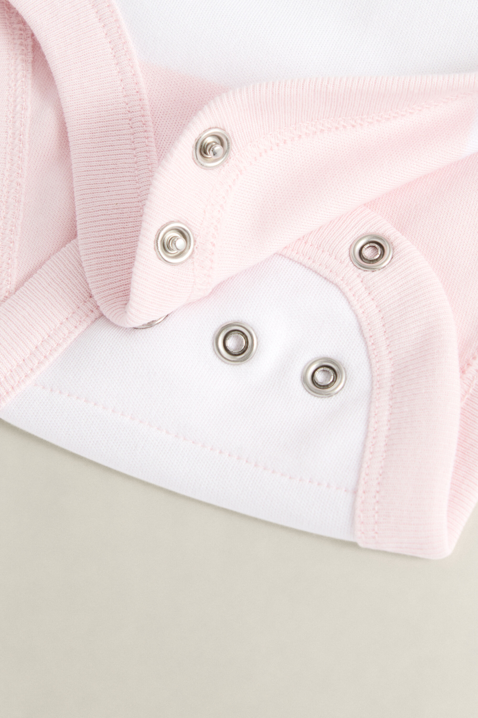 Pack de 2 macacões às riscas Baby