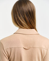 Vestido em jersey e l&atilde;