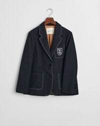 Blazer Bullion com pesponto Contrast