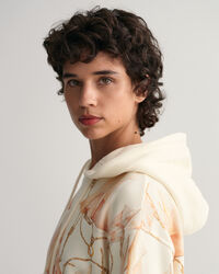 Sweatshirt com capuz e estampado Sailing