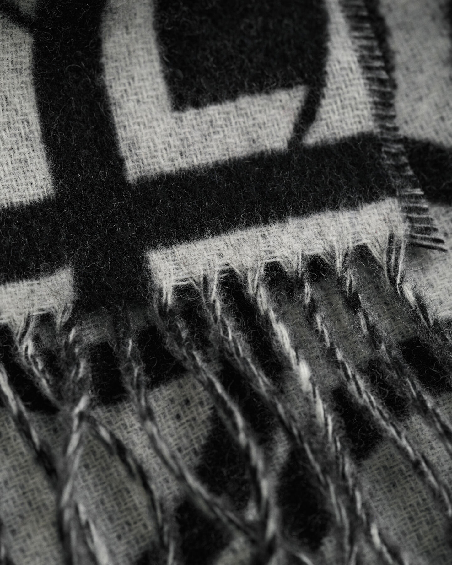 Cachecol em lã G Patterned