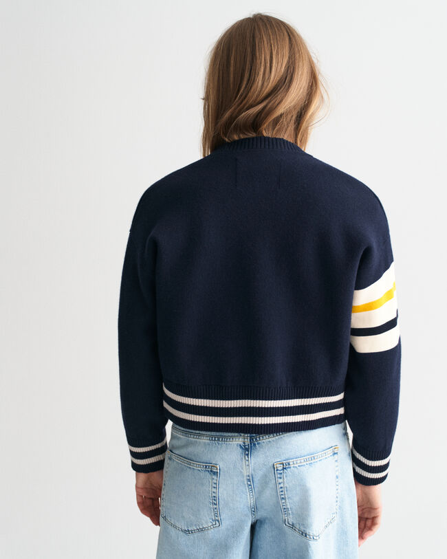 GANT Varsity Jacket em malha