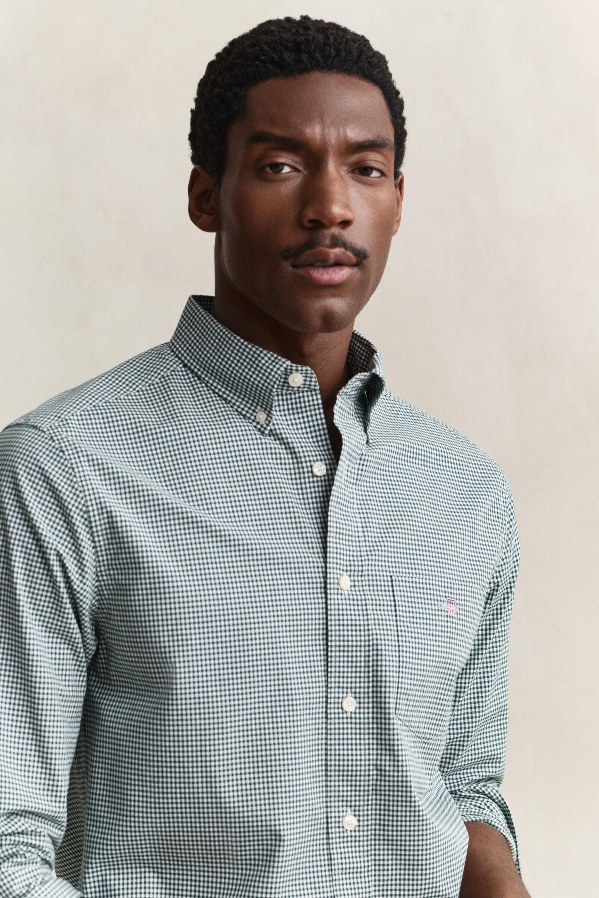 Camisa em popelina Gingham Classic