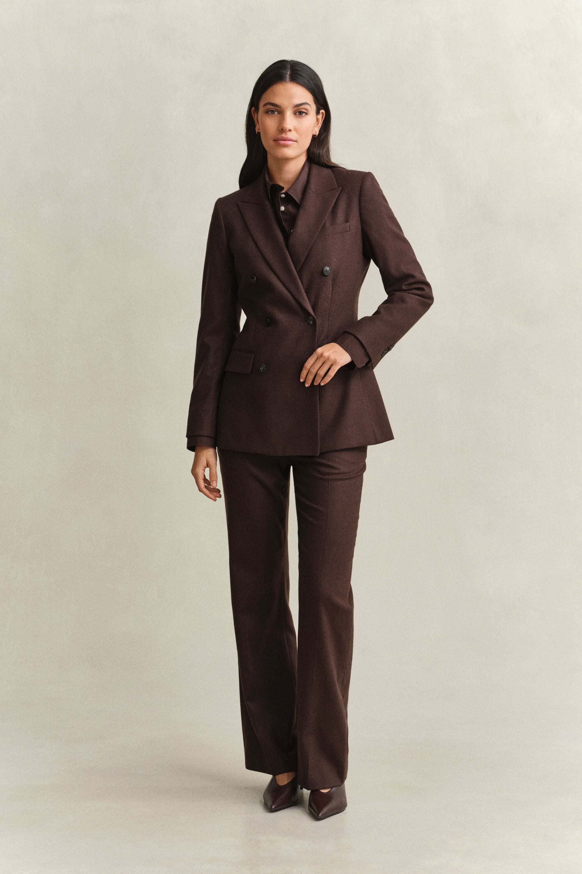 Blazer em flanela