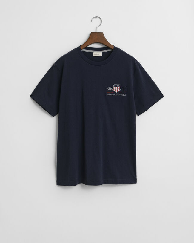 T-shirt bordada Archive Shield
