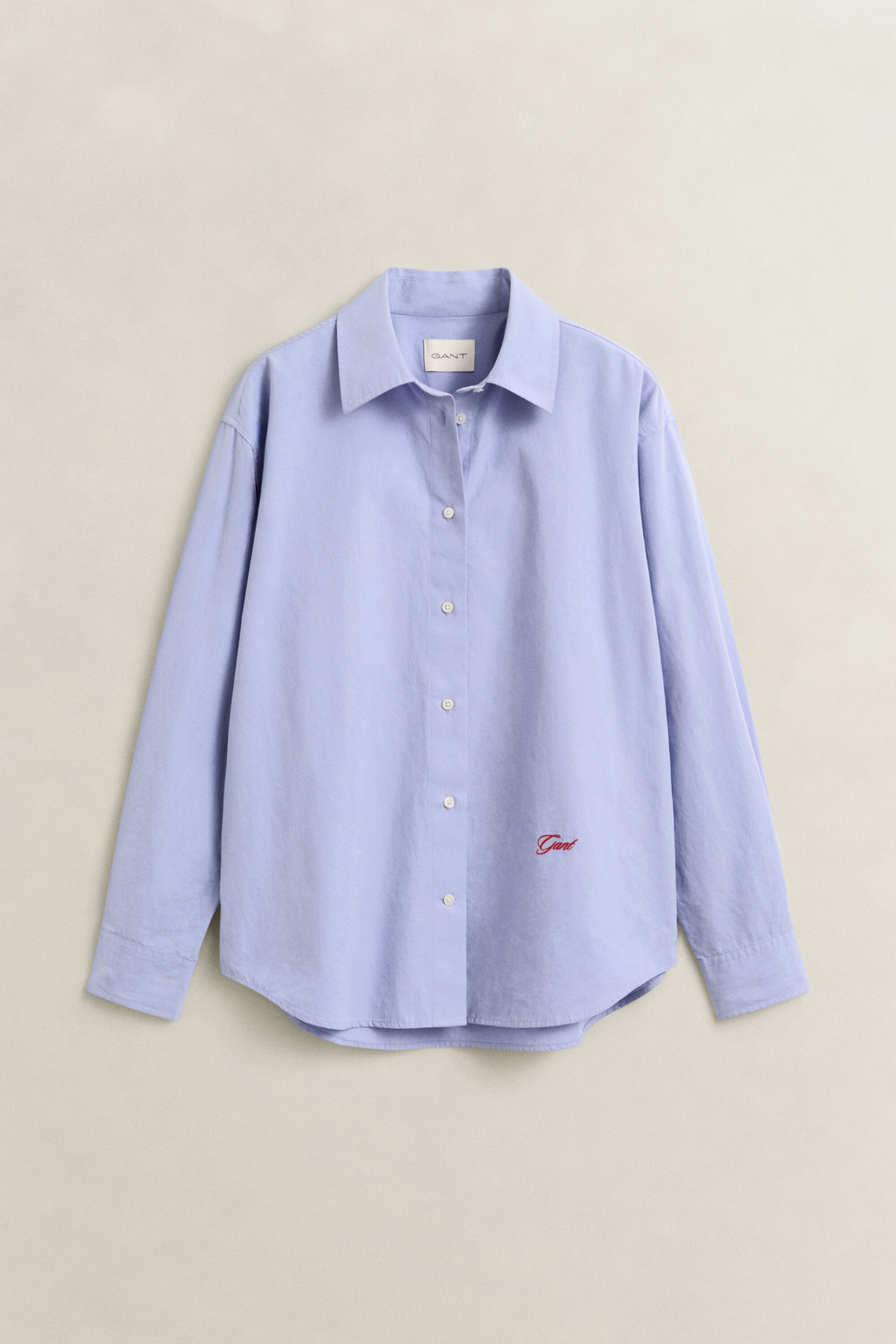 Camisa em popelina relaxed fit
