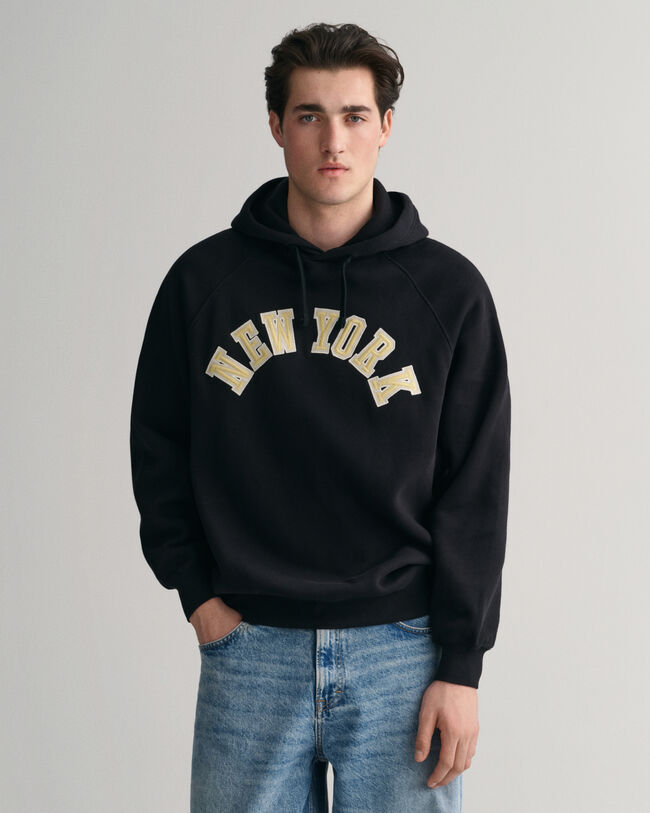 Sweatshirt com capuz New York