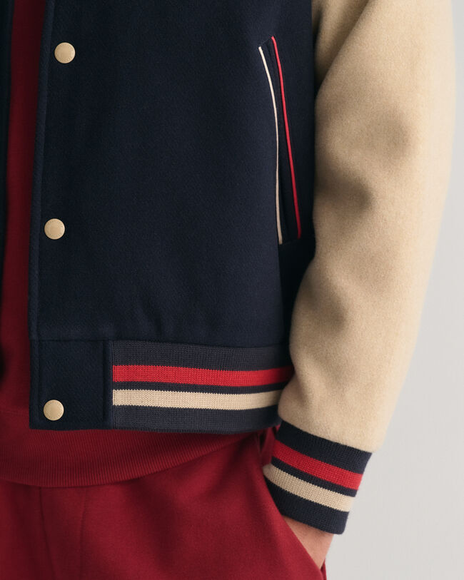 GANT Varsity Jacket em lã