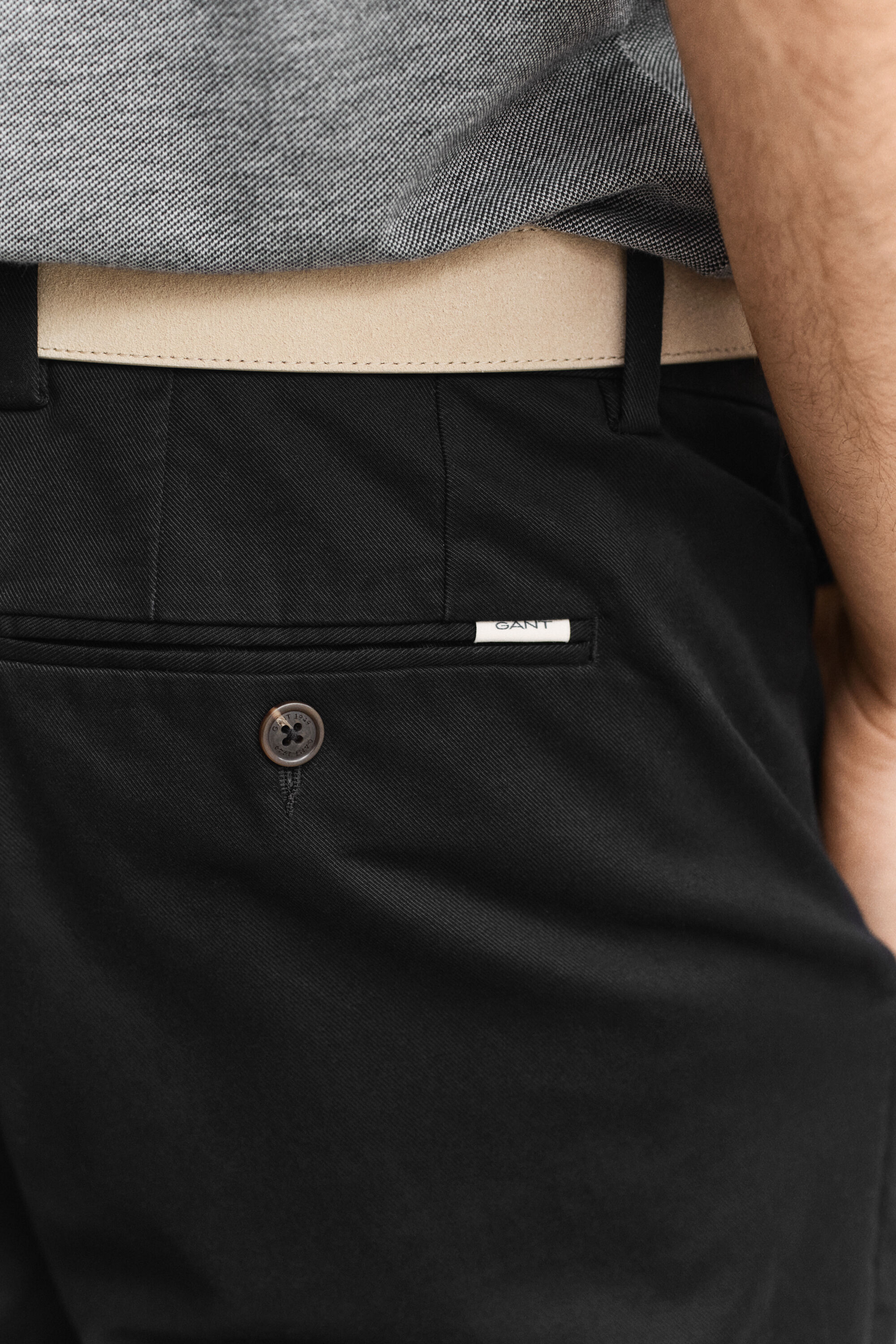 Calças chino elegantes slim fit