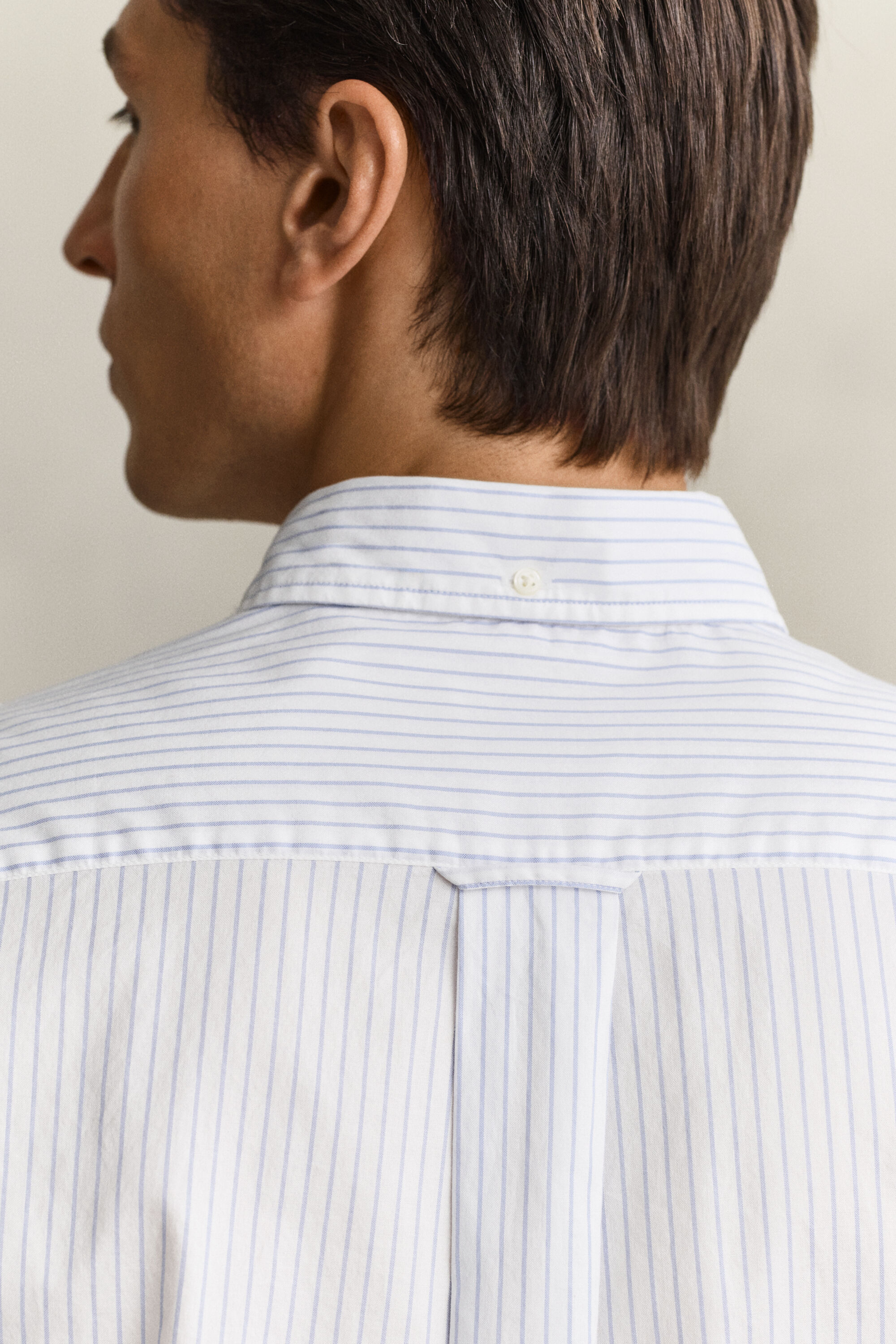 Camisa Oxford às riscas Gant x Yale