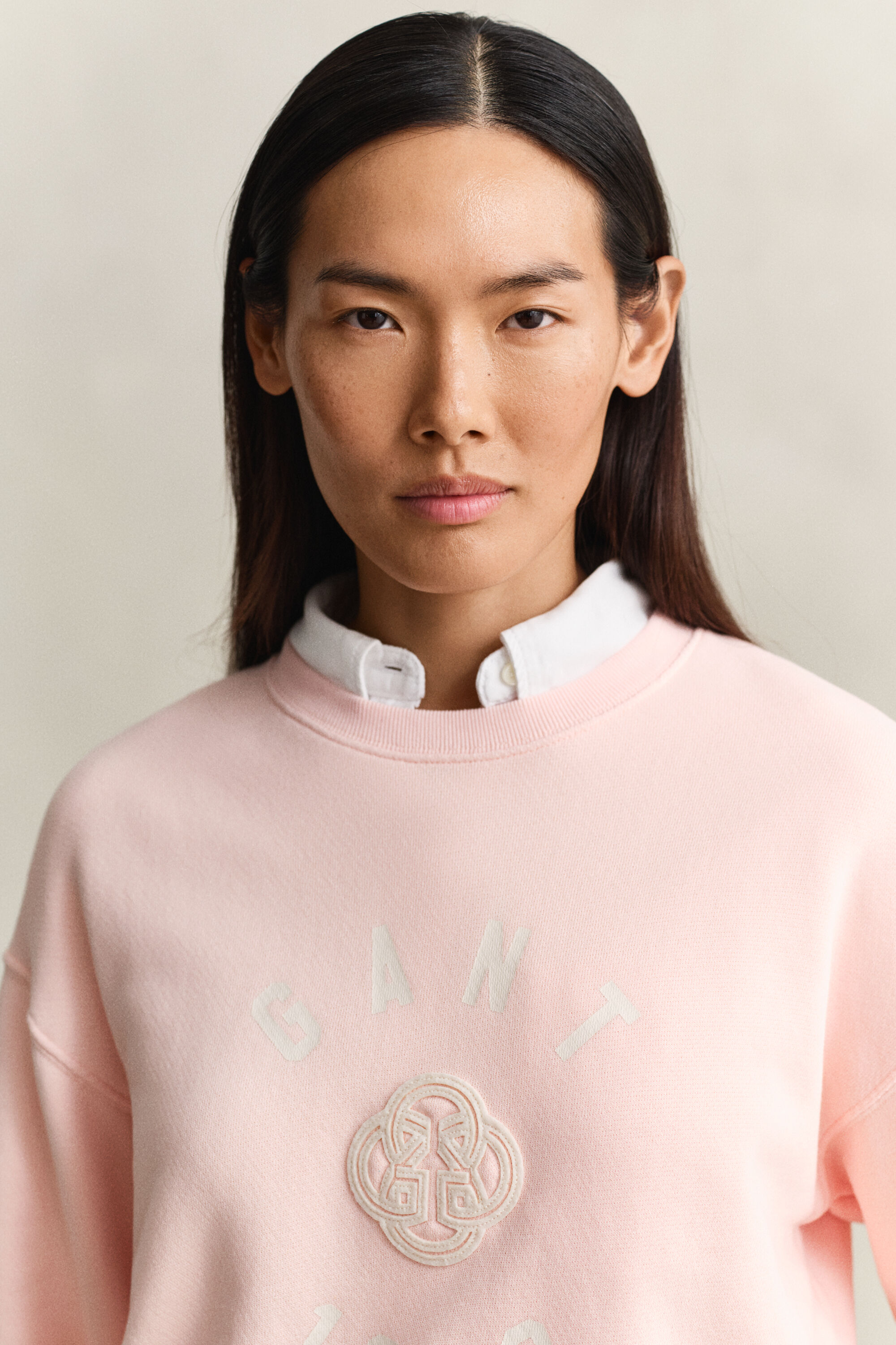 Sweatshirt com decote redondo Graphic