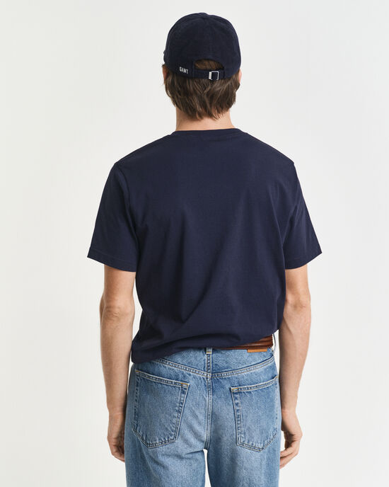 T-shirt bordada Archive Shield